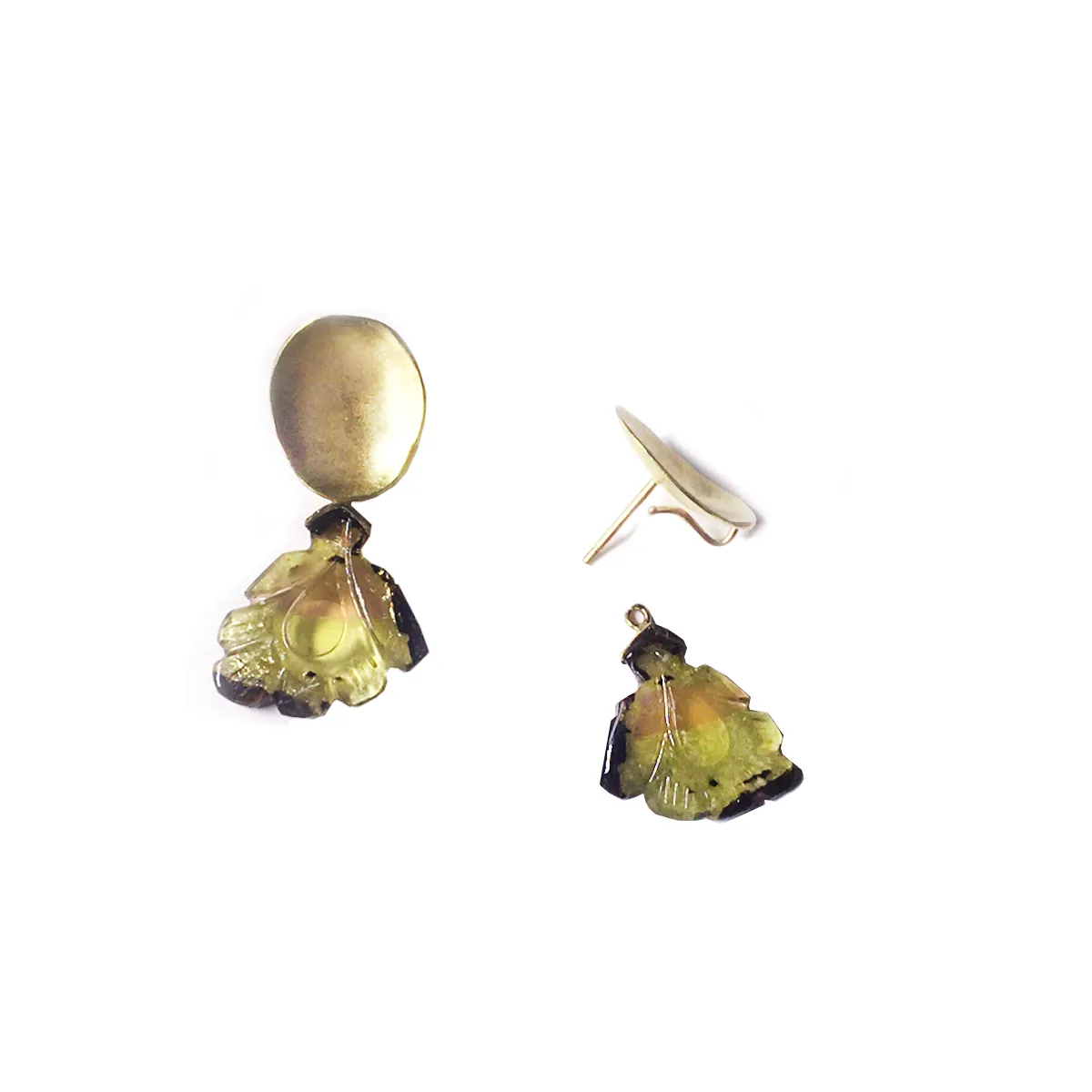Freesia Earrings with Detachable Drops