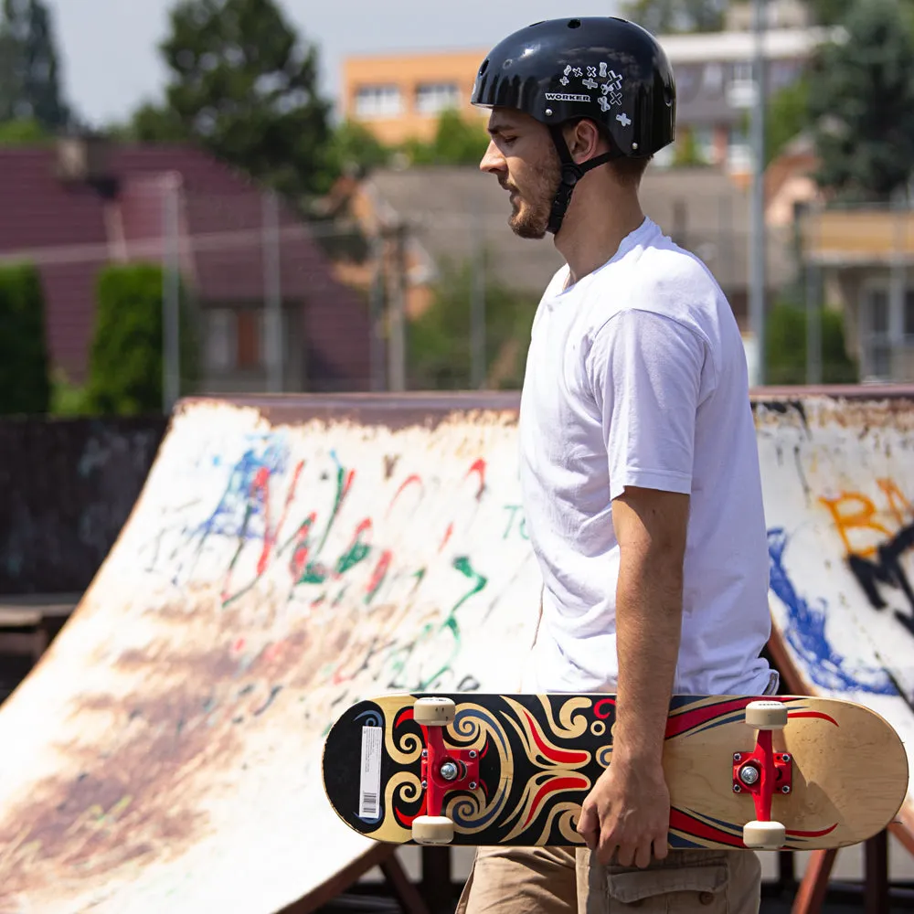 Freestyle Skating, Cycling, BMX Helmet - Black