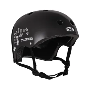 Freestyle Skating, Cycling, BMX Helmet - Black