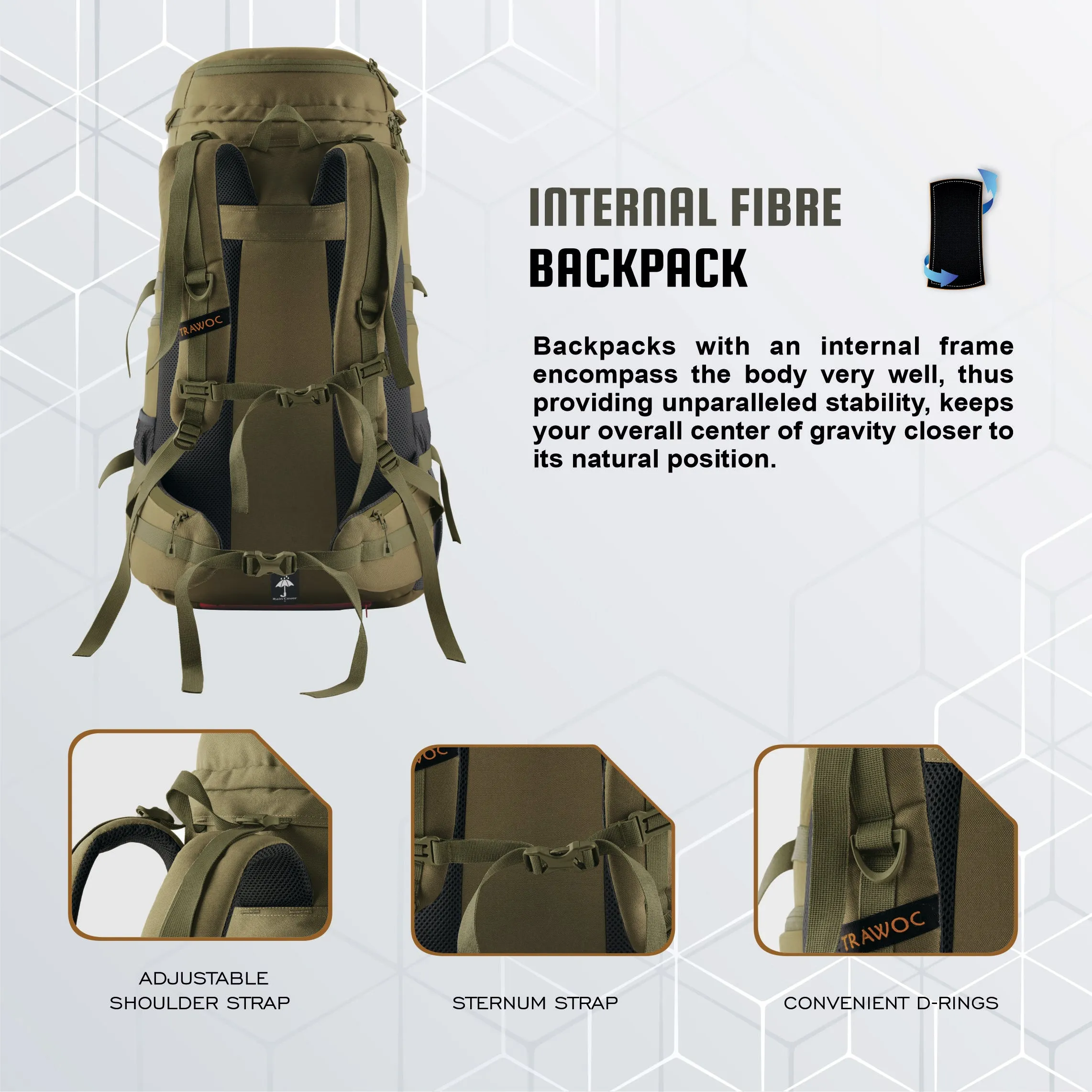FUSION X-50 Backpack - Olivegreen