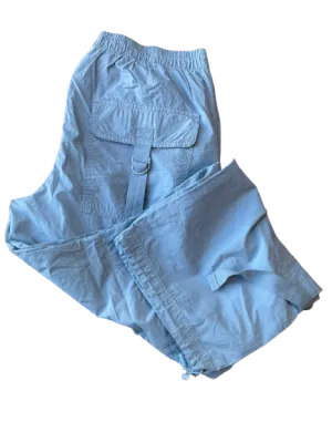 Garage Baby Blue Parachute Cargo Pants