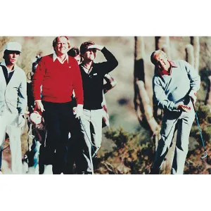 Gary Player/Jack Nicklaus/Tom Watson/Arnold Palmer Unsigned 8X10 Photo