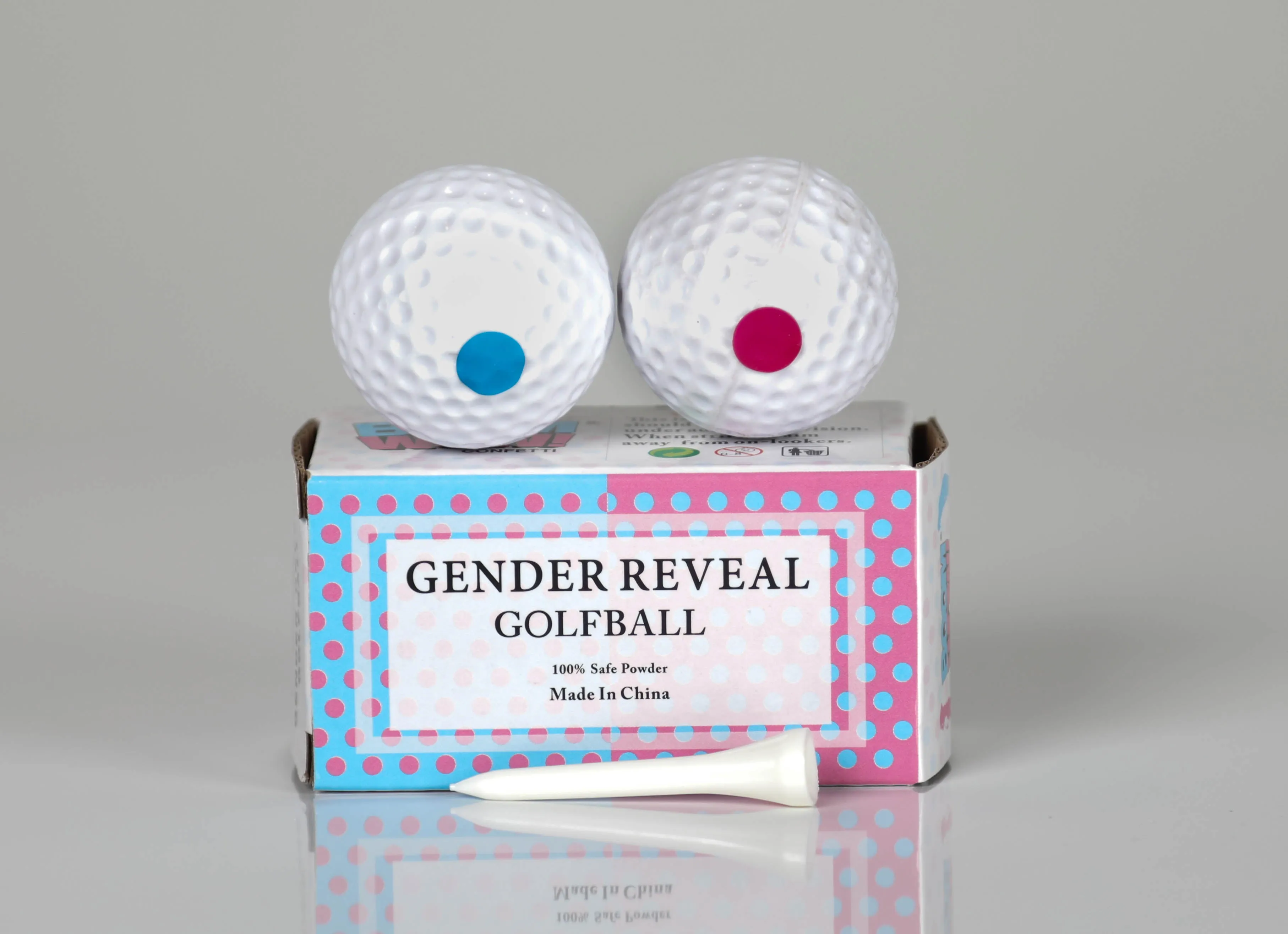Gender Reveal Golf Balls