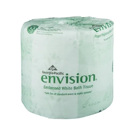 Georgia Pacific Professional Embossed Bathroom Tissue, 1-Ply - Includes 80 rolls.