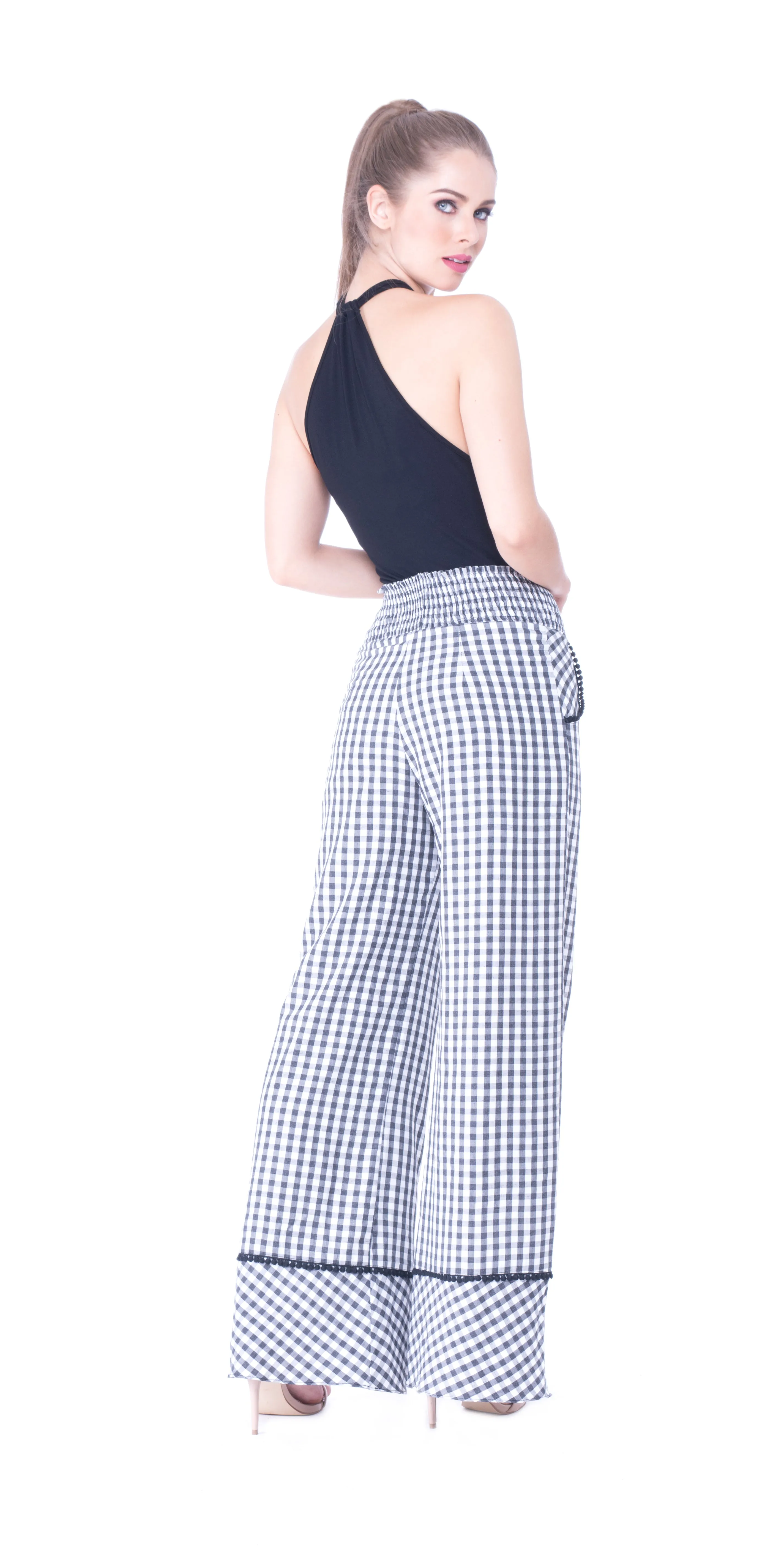Gingham Picnic Pant