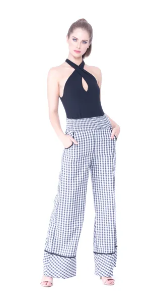Gingham Picnic Pant