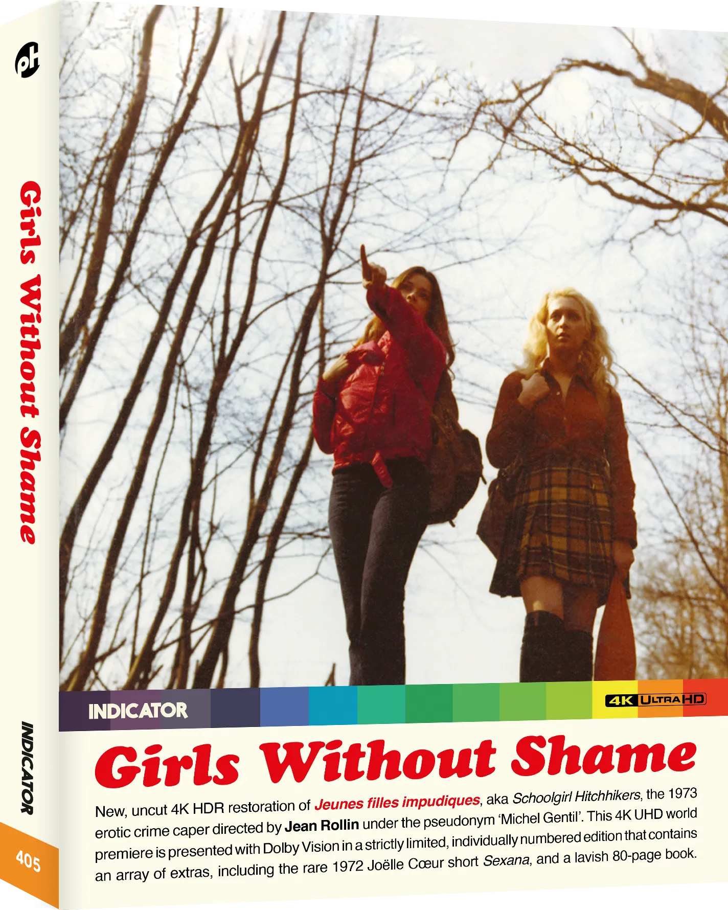 GIRLS WITHOUT SHAME (aka SCHOOLGIRL HITCHHIKERS) - 4K UHD LE