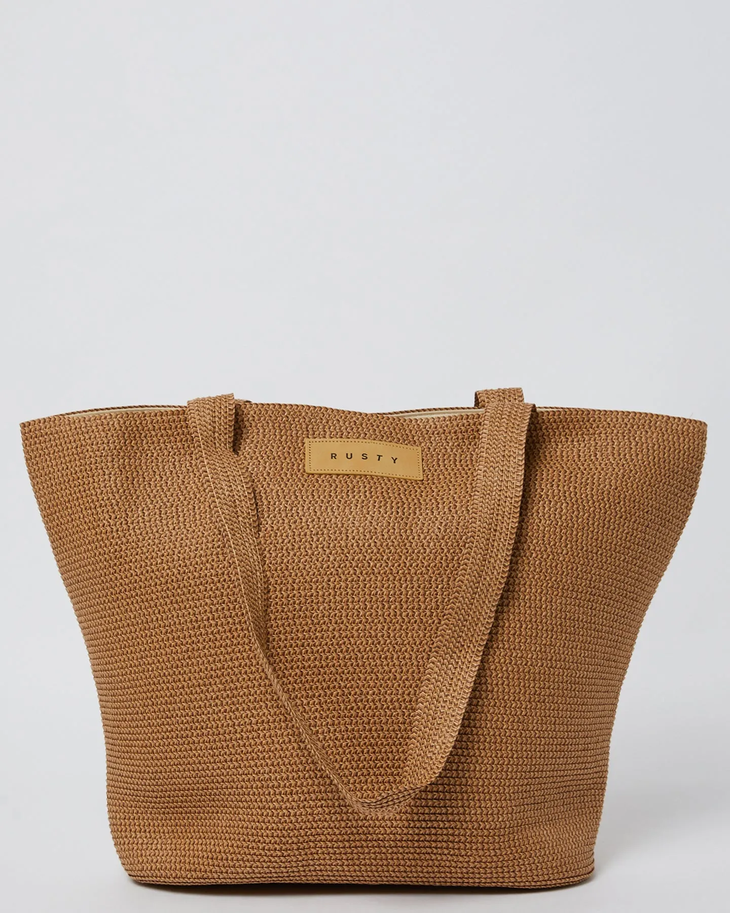 Gisele Beach Bag Choc Honey