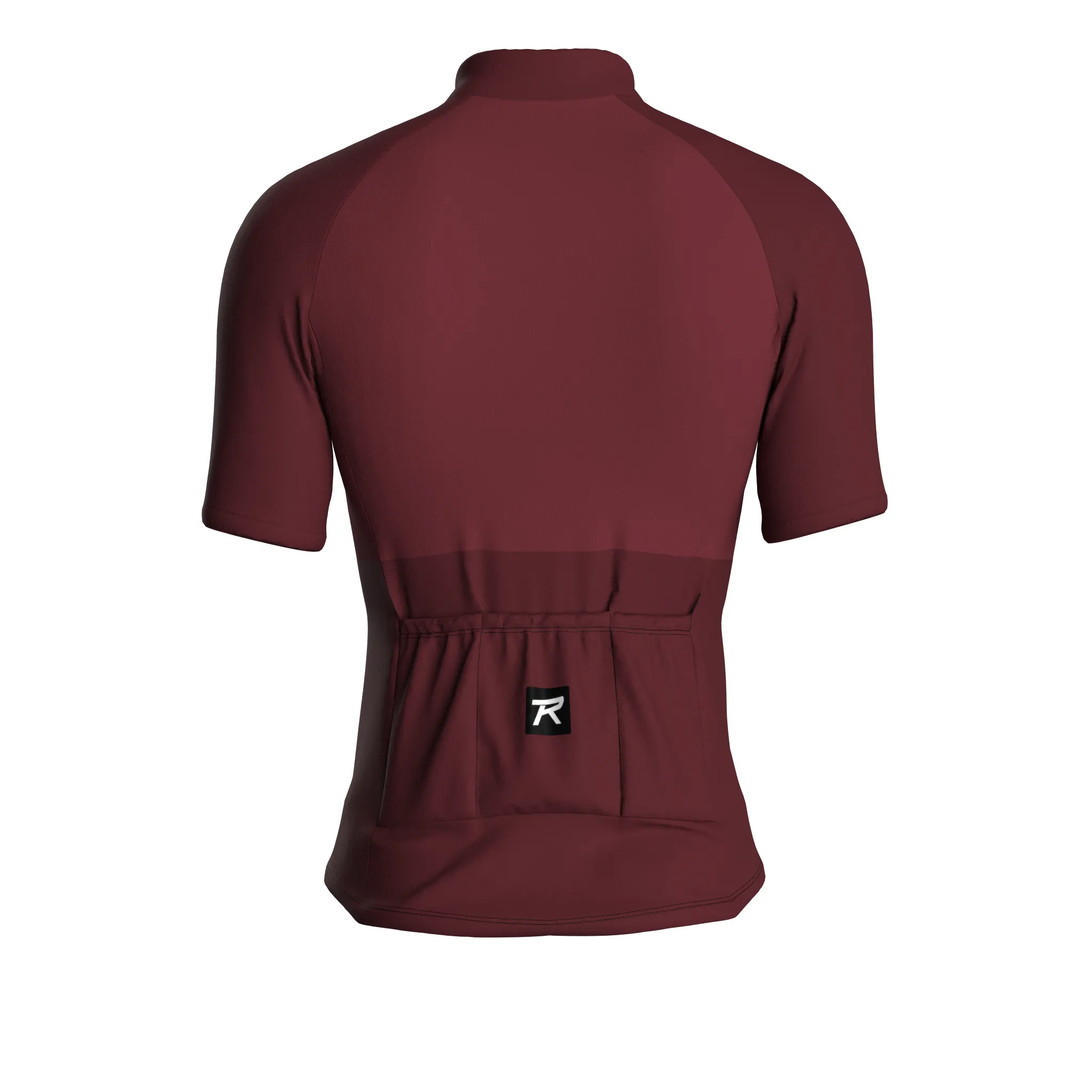 Glide Flow | Wine Male Short Sleeves Jersey