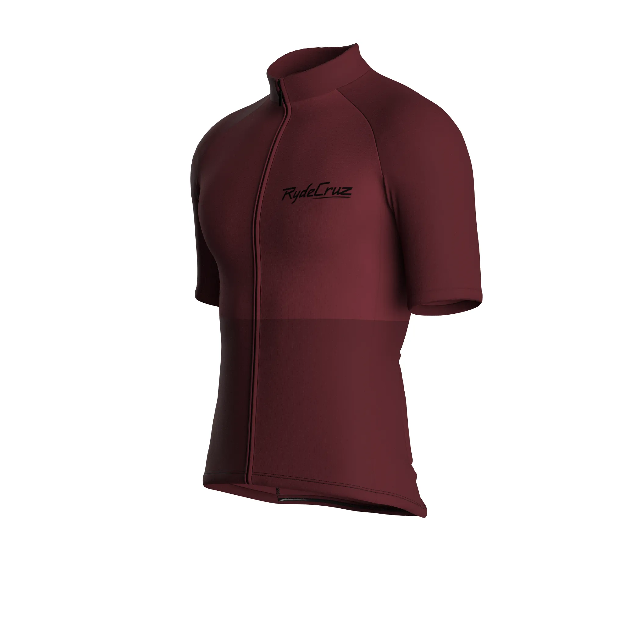 Glide Flow | Wine Male Short Sleeves Jersey
