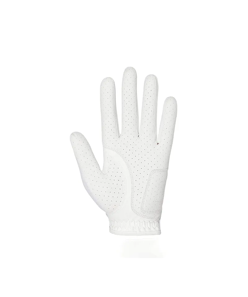 Gmax Men's Mesh Sheepskin Glove- Left - White