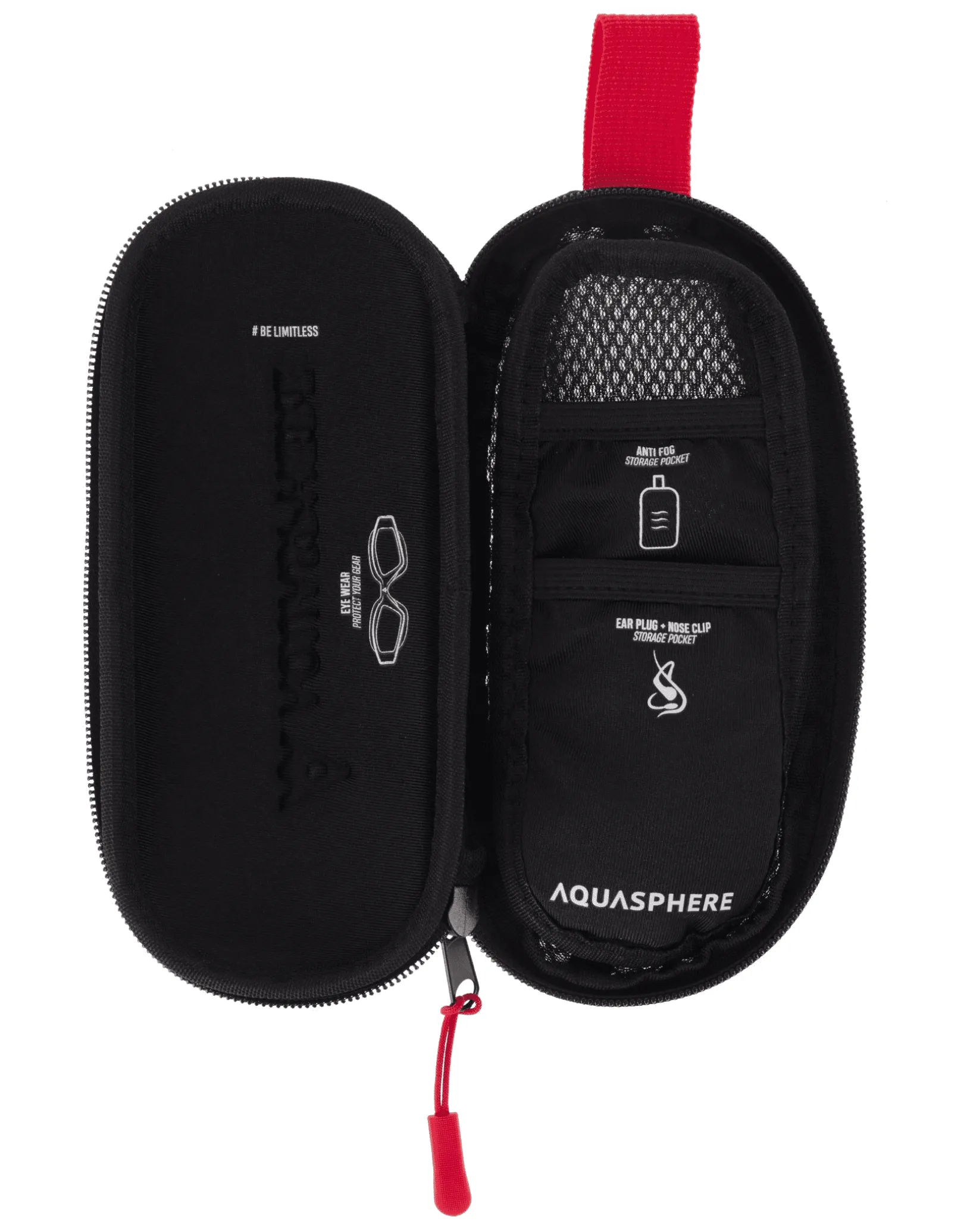 Goggle Case - Black/Red