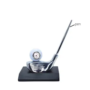 Golf Ball Table Stand With a Pen