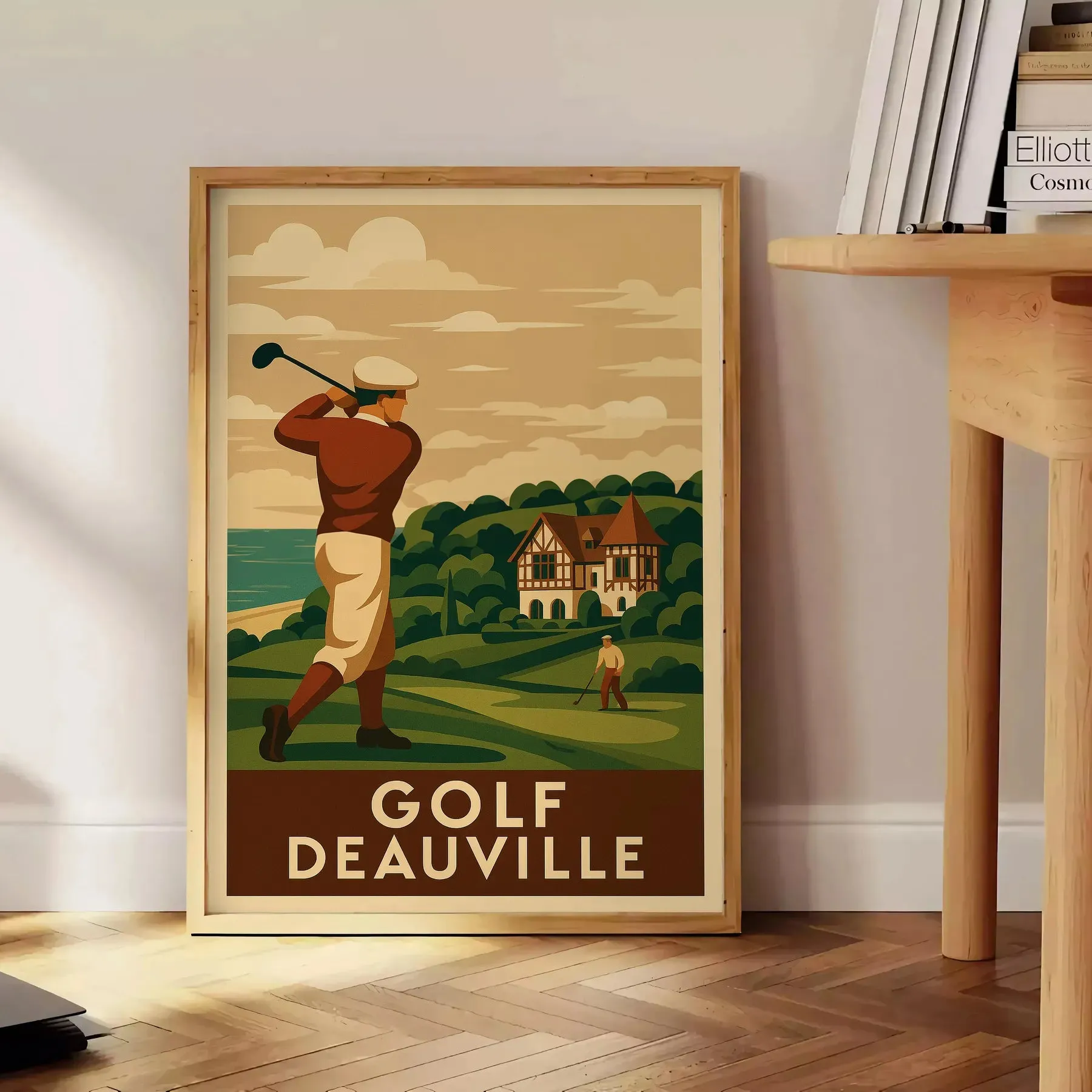 Golf Deauville Poster