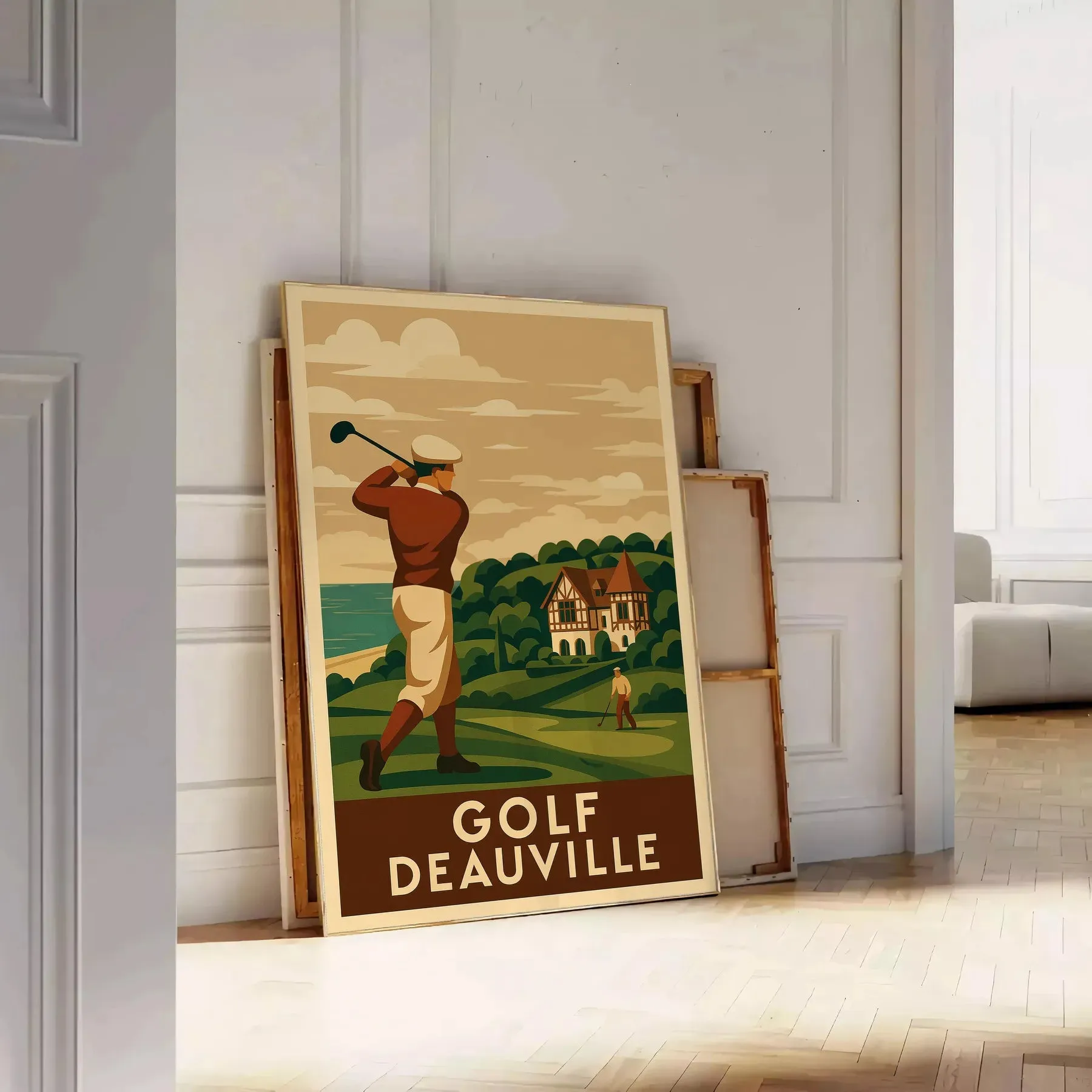 Golf Deauville Poster