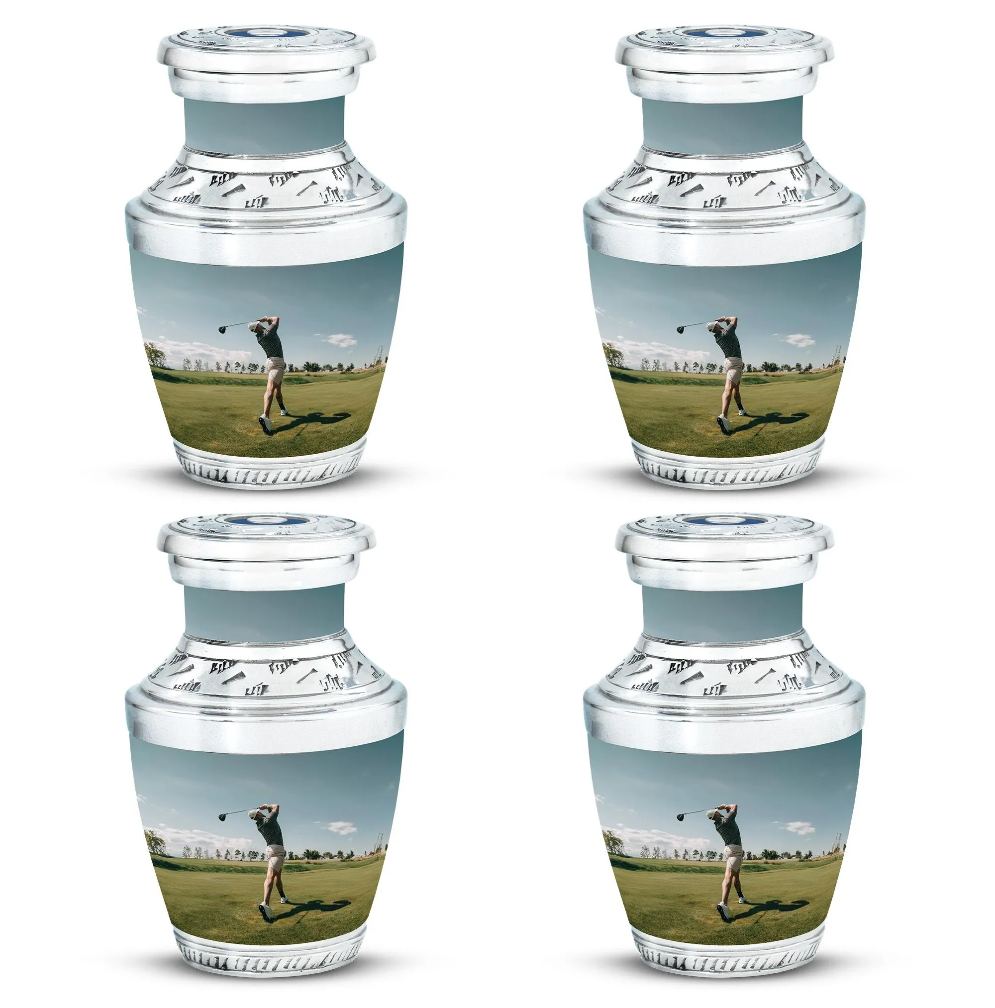 Golf Keepsake For Human Ashes Funeral, Ashes Cremation Urn