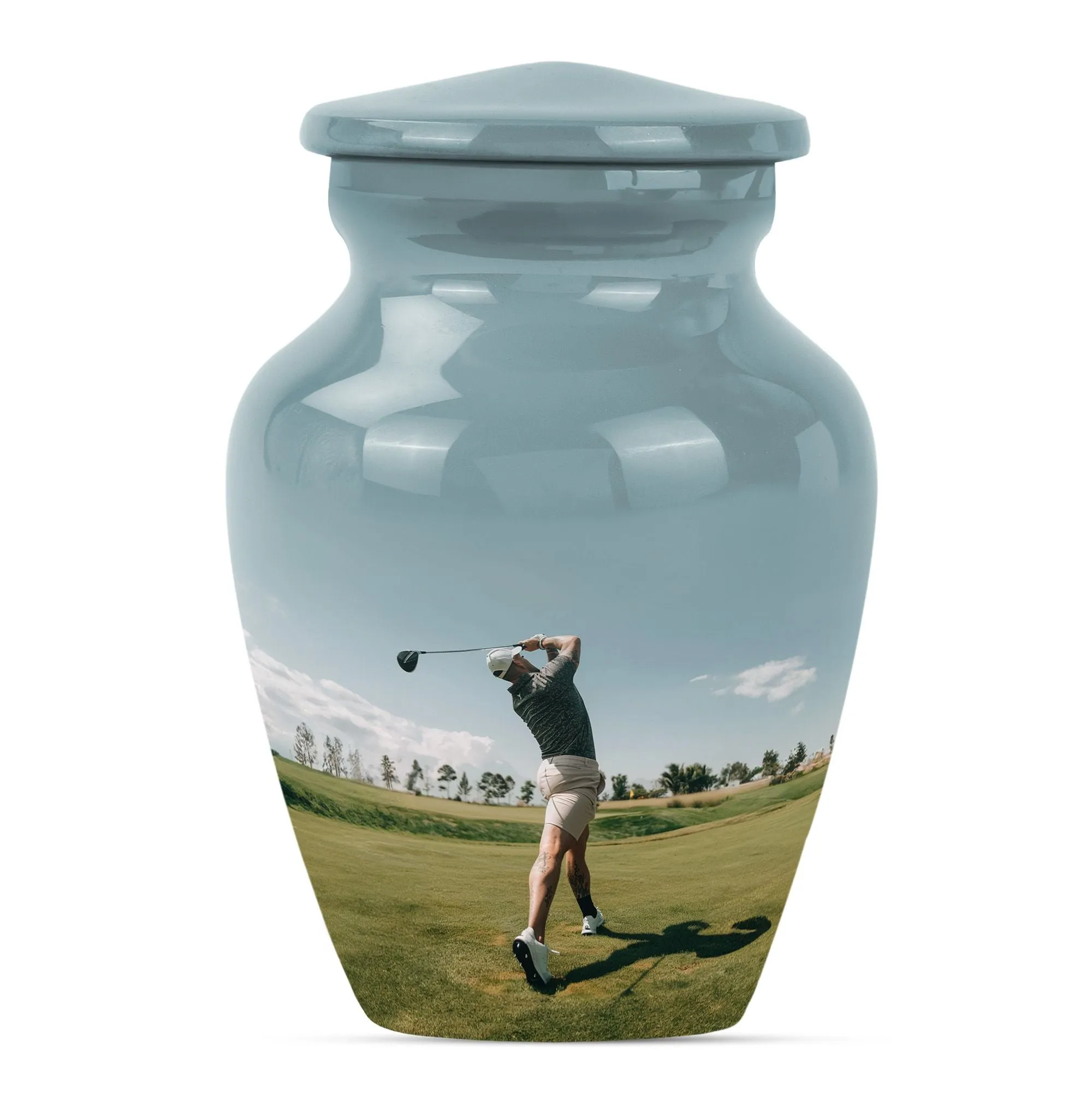 Golf Keepsake For Human Ashes Funeral, Ashes Cremation Urn