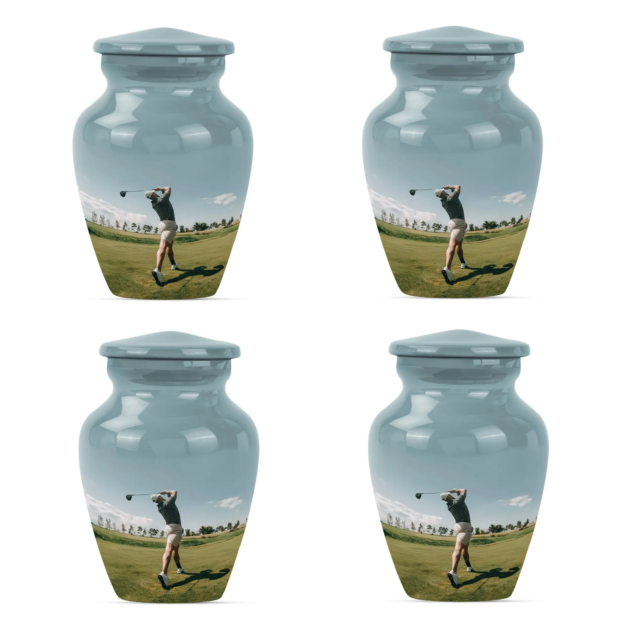 Golf Keepsake For Human Ashes Funeral, Ashes Cremation Urn