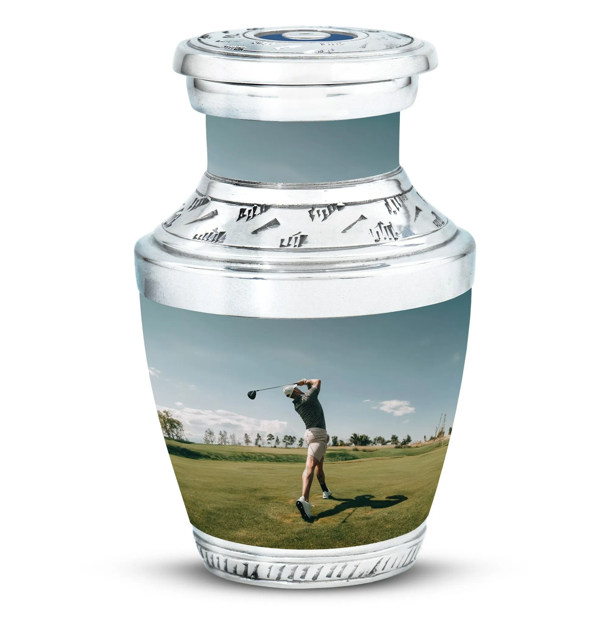 Golf Keepsake For Human Ashes Funeral, Ashes Cremation Urn