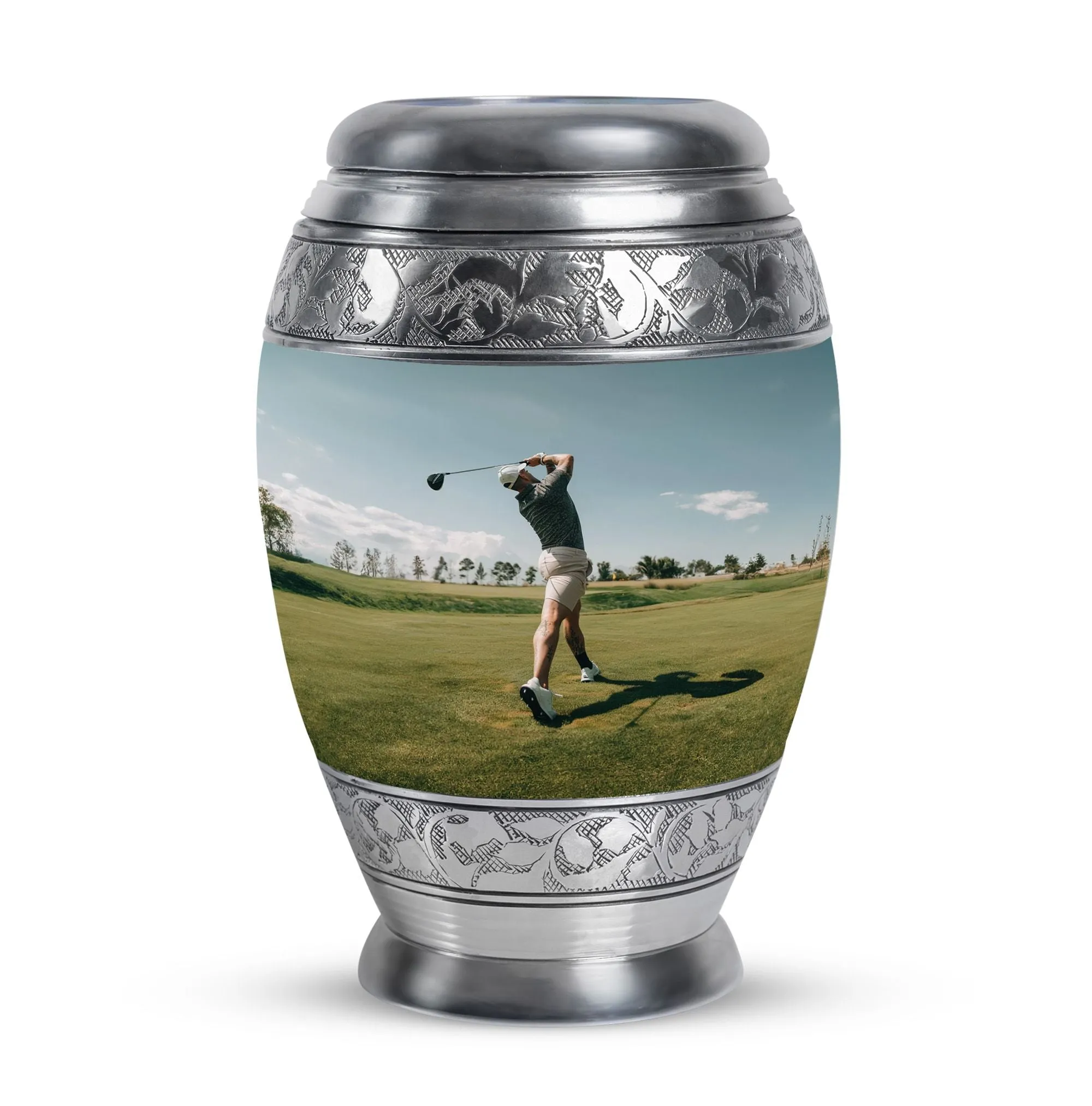Golf Keepsake For Human Ashes Funeral, Ashes Cremation Urn