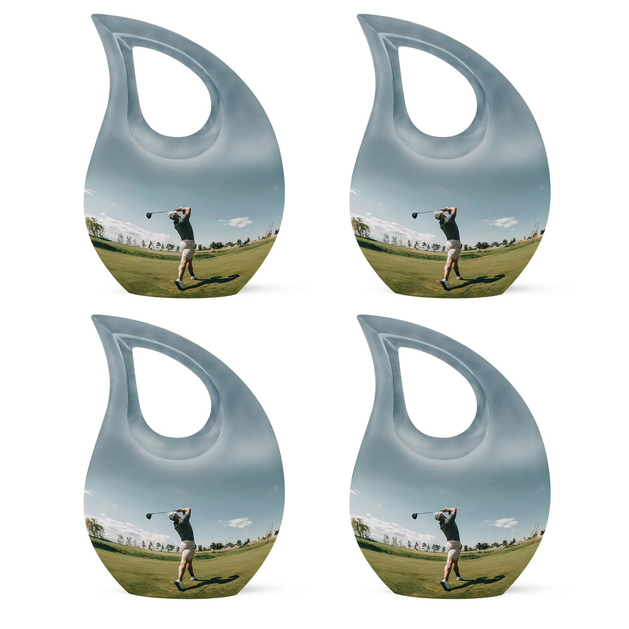 Golf Keepsake For Human Ashes Funeral, Ashes Cremation Urn