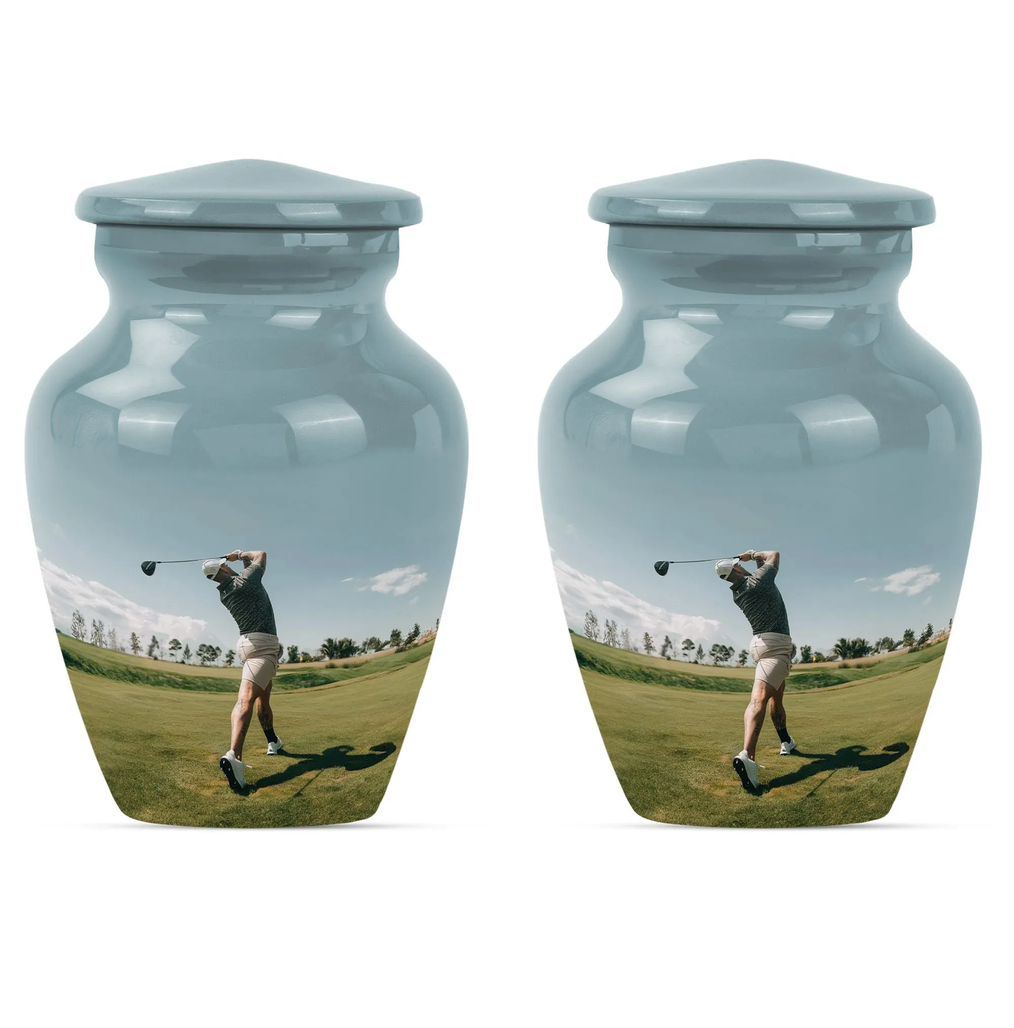 Golf Keepsake For Human Ashes Funeral, Ashes Cremation Urn
