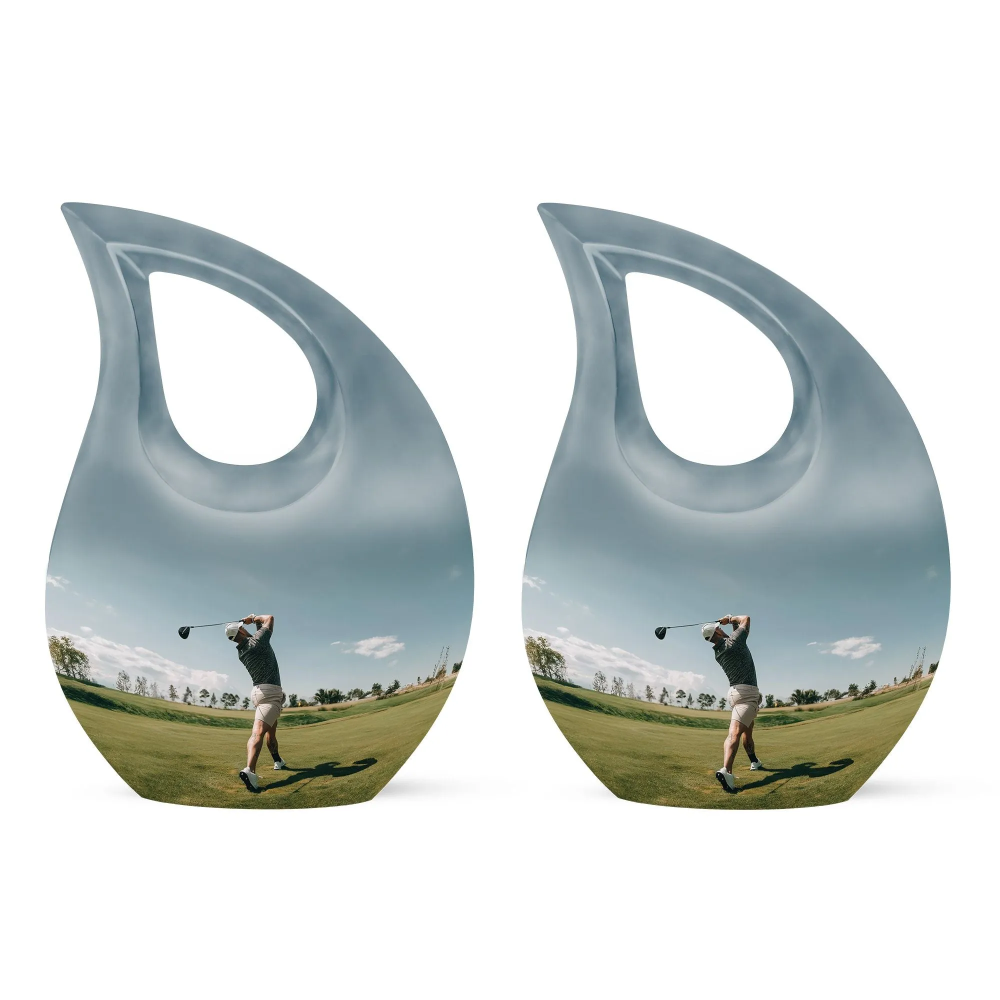 Golf Keepsake For Human Ashes Funeral, Ashes Cremation Urn