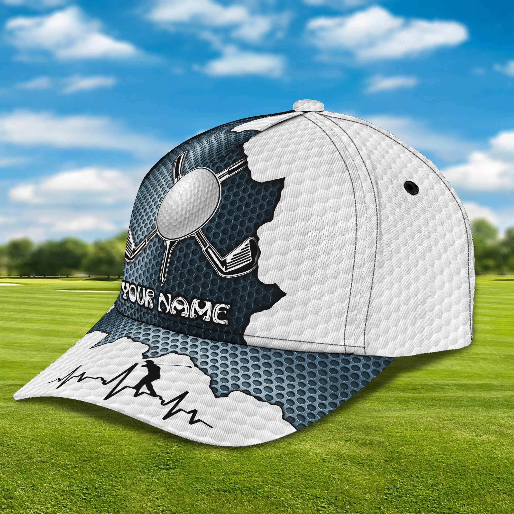 Golf - Personalized Name Cap -Nvc97-1155