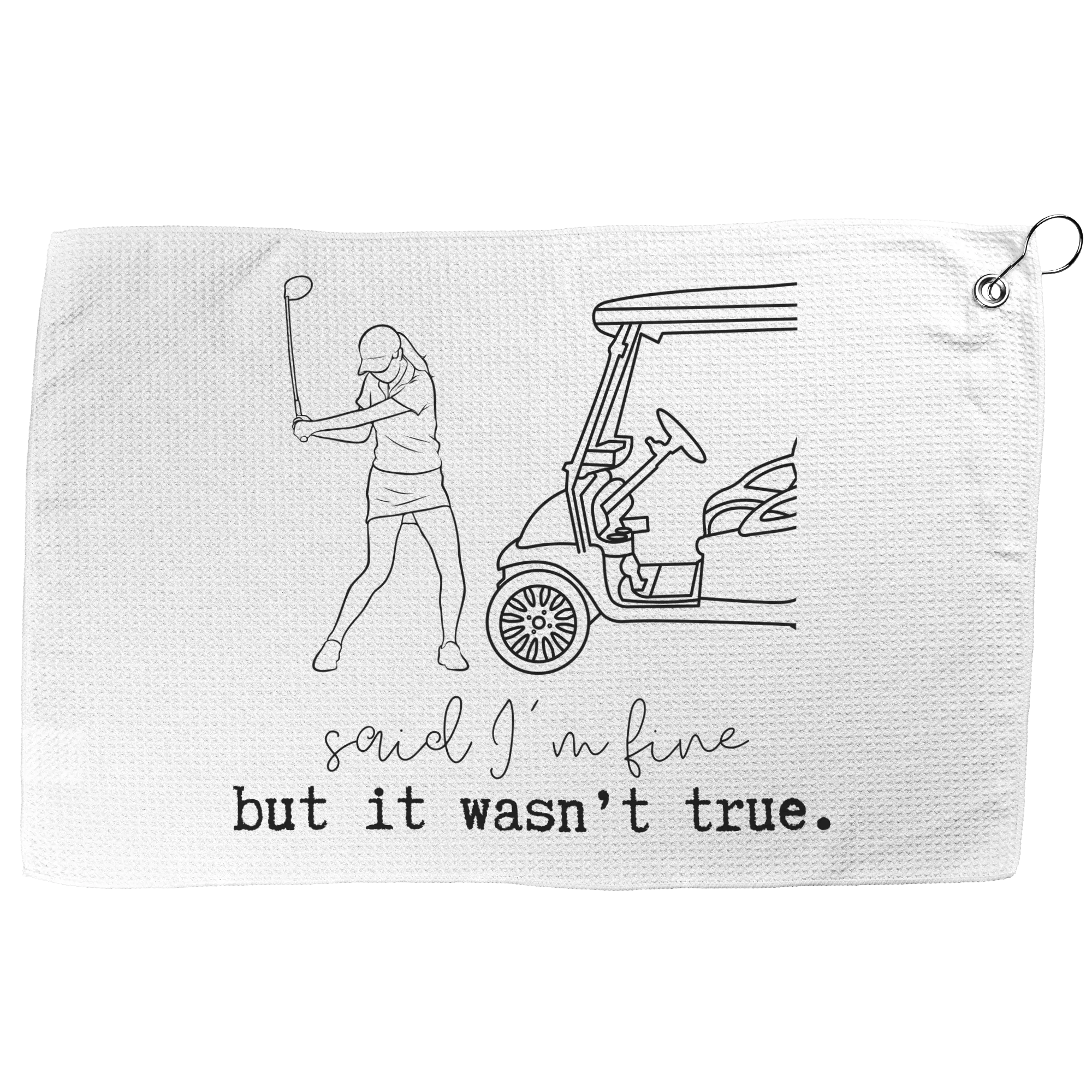 Golf Summer Golf Towel