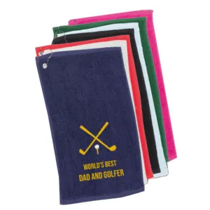 Golf Towel Personalised & Embroidered