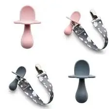 GRABEASE 2 IN 1 SILICONE TEETHER - GRAY