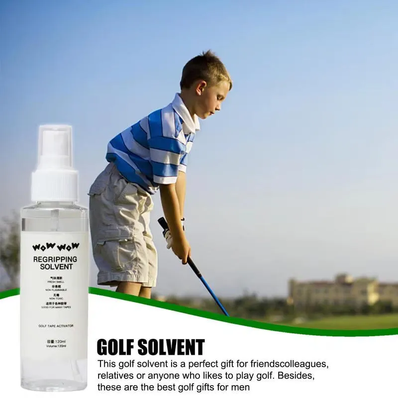 Grip Solvent for Golf Clubs Professional Golf Grip Solvent Regripping Golf Clubs Golf Regripping Solvent for Quick and Easy
