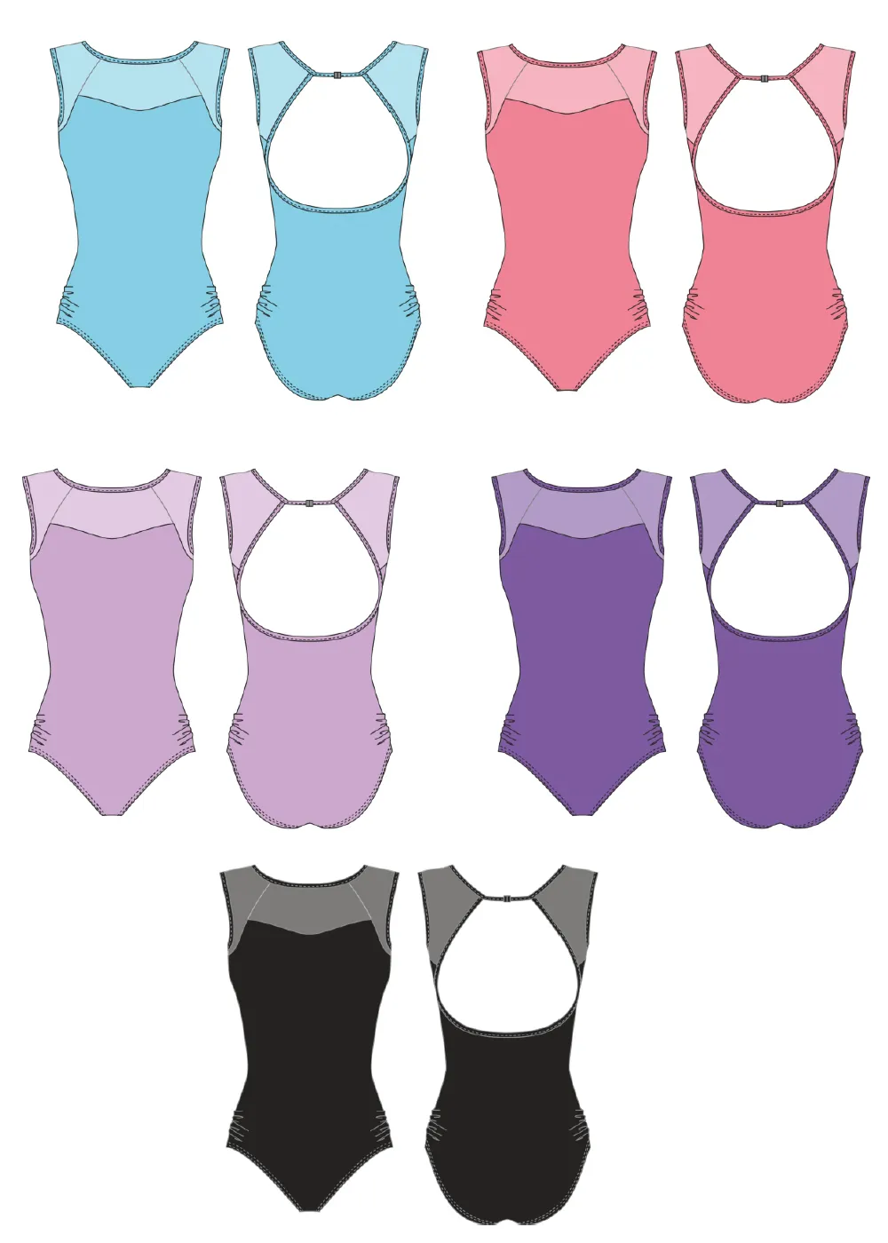 Grishko DA3040MP Pearl Leotard