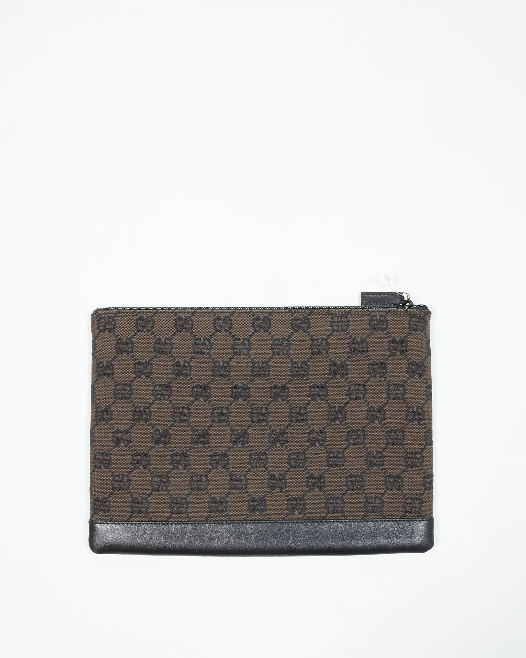 Gucci Brown GG Canvas Canvas Pouch