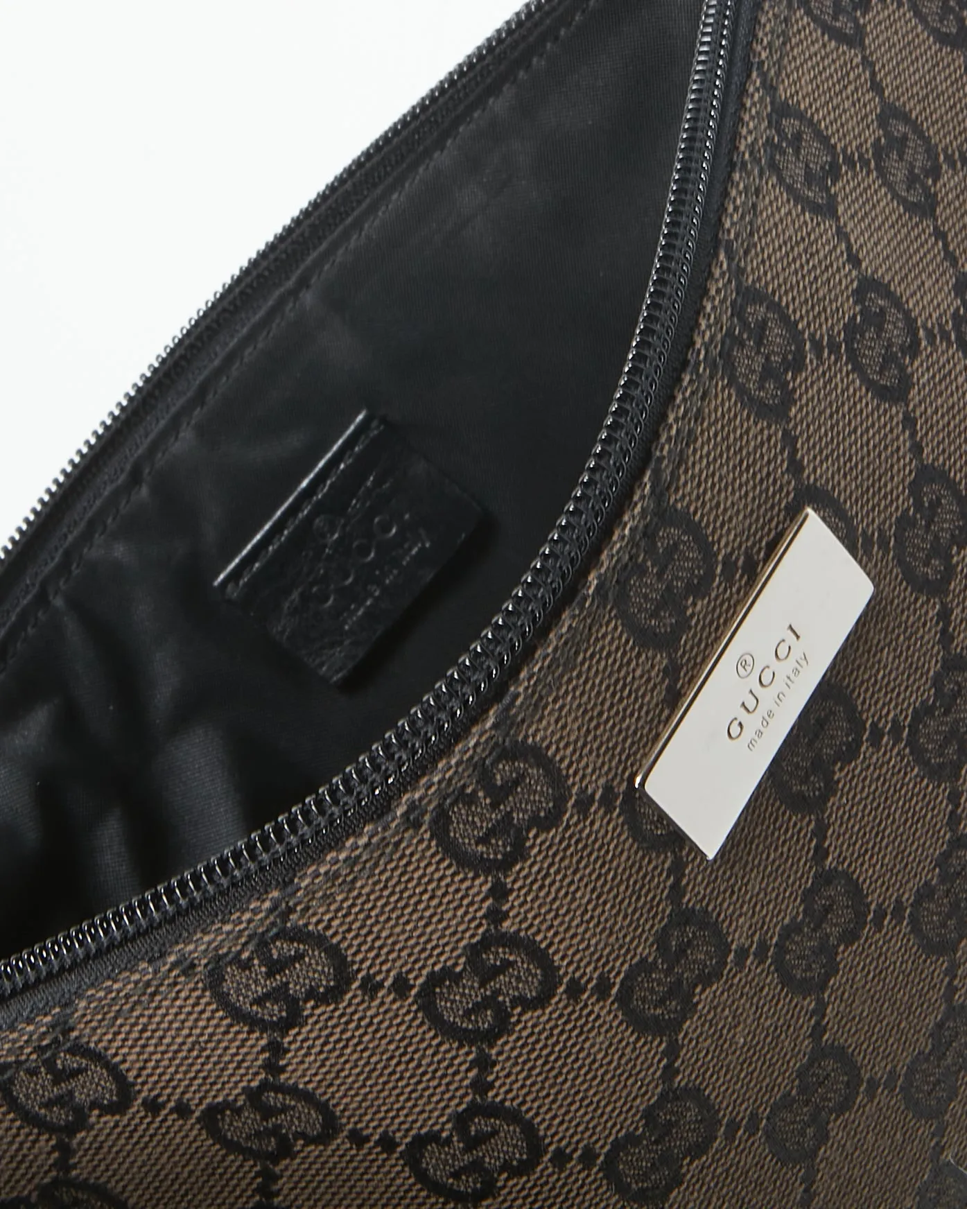 Gucci Brown GG Canvas Canvas Pouch