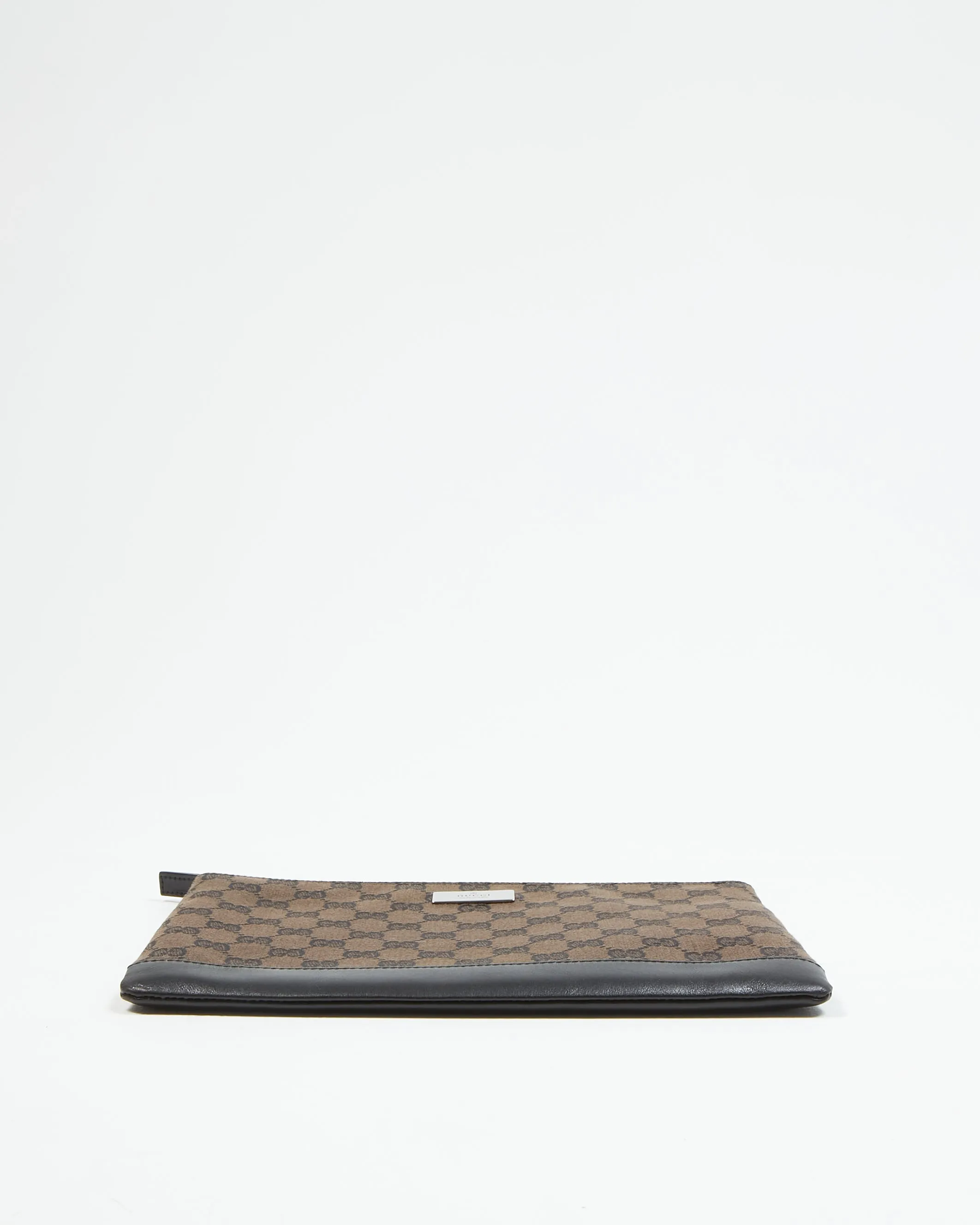 Gucci Brown GG Canvas Canvas Pouch