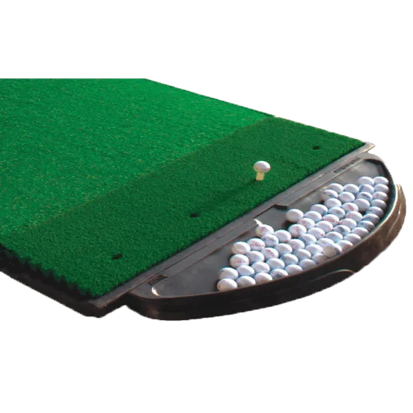 Half-Moon Molded Rubber Ball Tray
