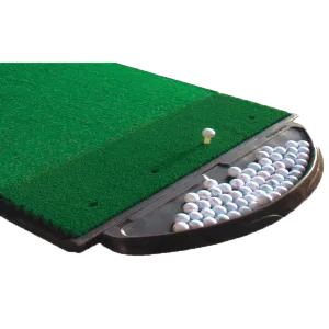 Half-Moon Molded Rubber Ball Tray