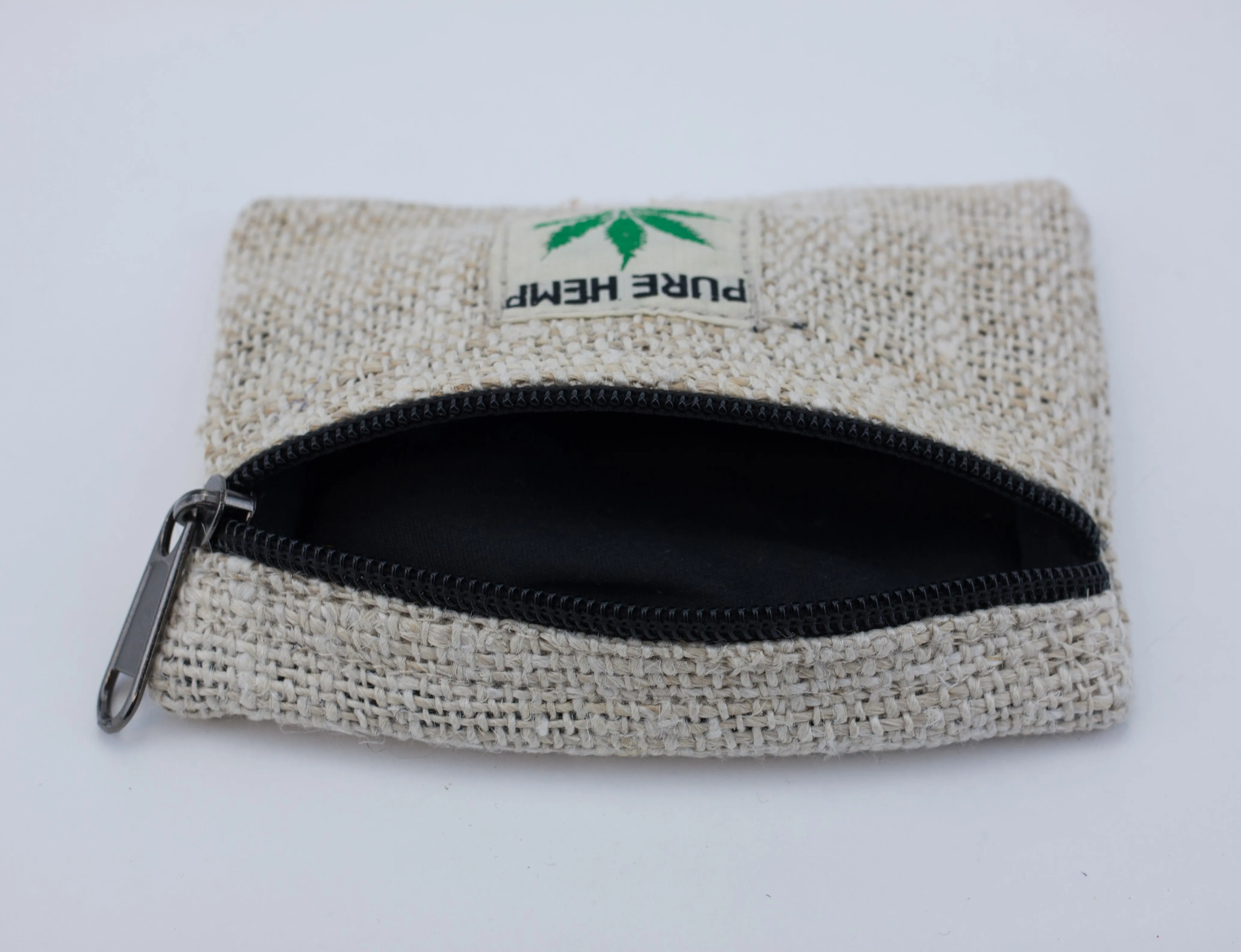 Handmade Pure Hemp Pouch Bag