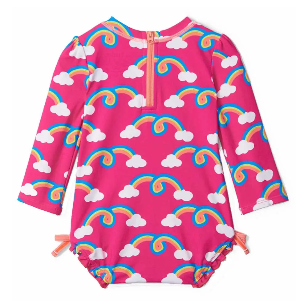 Hatley Baby Rashguard Swimsuit - Rainbow Arch