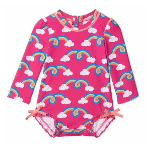Hatley Baby Rashguard Swimsuit - Rainbow Arch