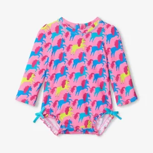 Hatley Infant Unicorn Rashguard Swimsuit S23rsi907b