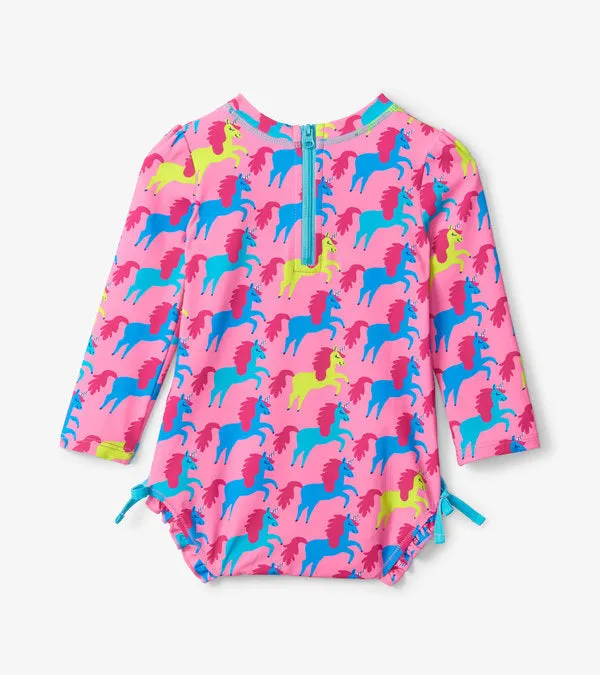 Hatley Infant Unicorn Rashguard Swimsuit S23rsi907b