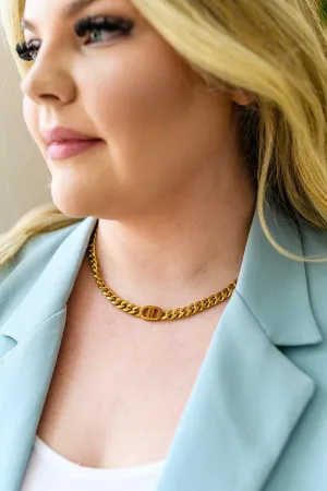Hazel Blues® | Decadent Darling Link Chain Choker
