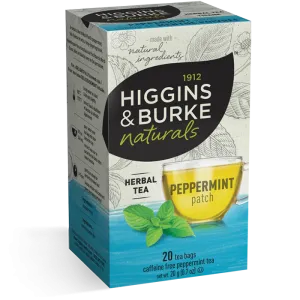 Higgins & Burke Peppermint Patch Herbal Tea 20's