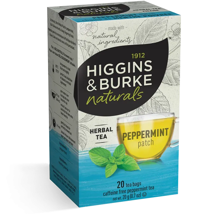 Higgins & Burke Peppermint Patch Herbal Tea 20's