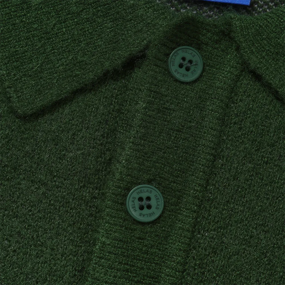 Hélas Apres-Ski Polo Knit Green