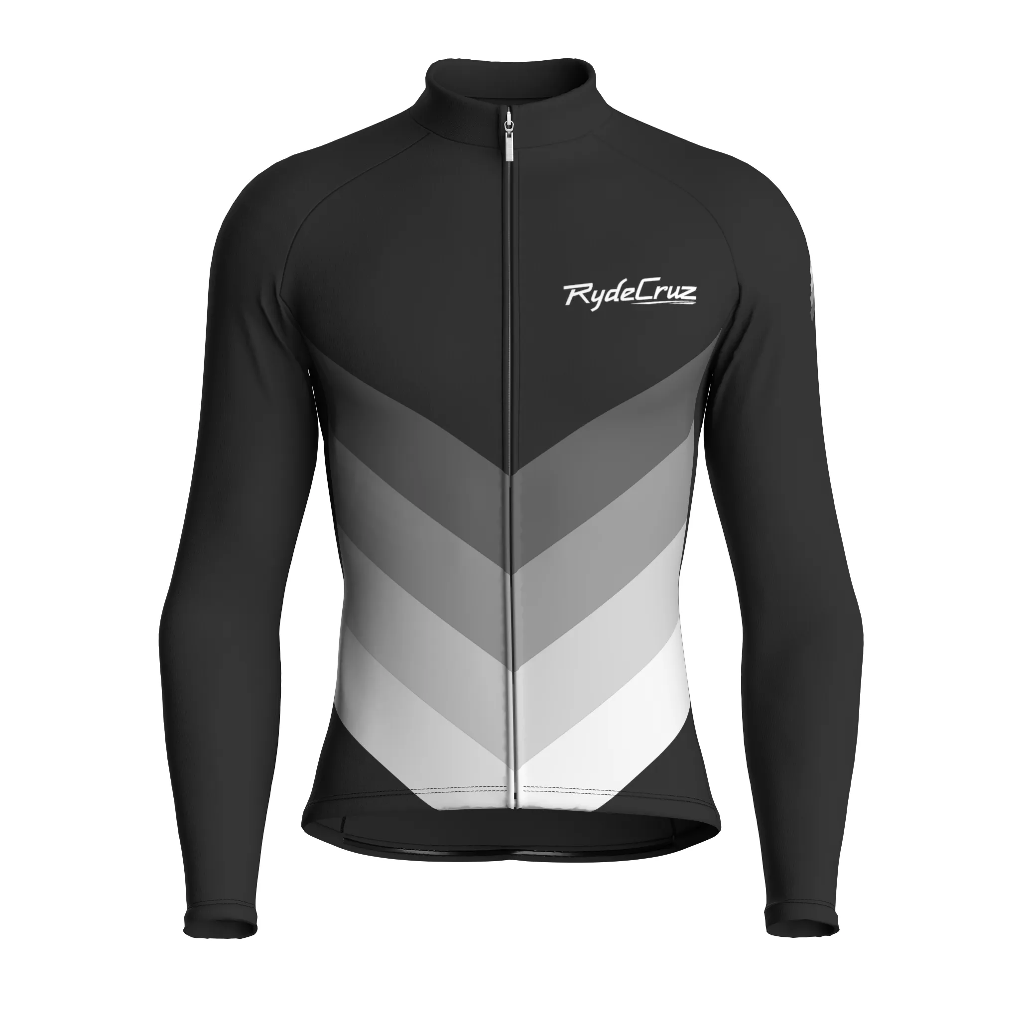 Horizon Shift | Charcoal Gray Male Long Sleeves Jersey