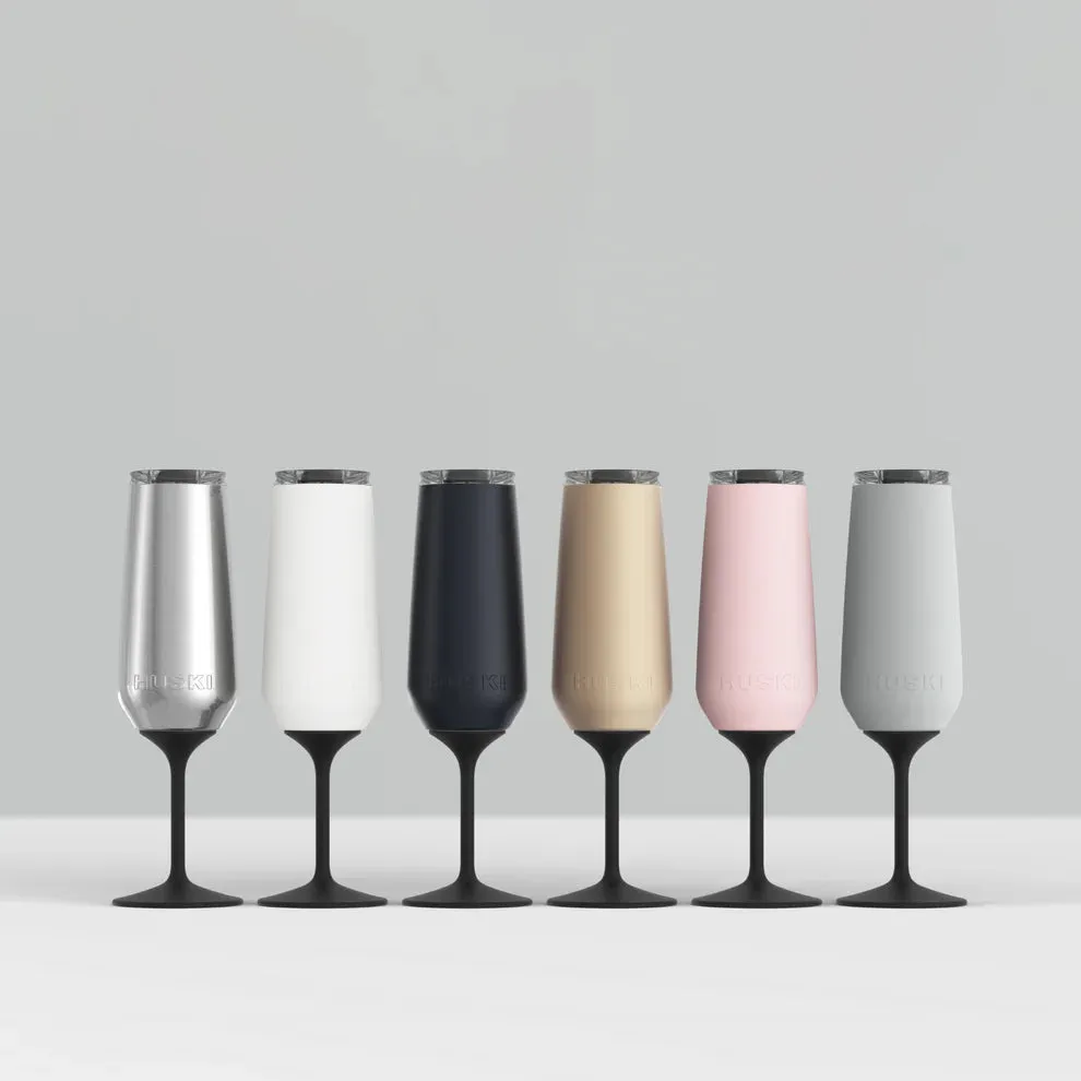 Huski Champagne Flute | Powder Pink