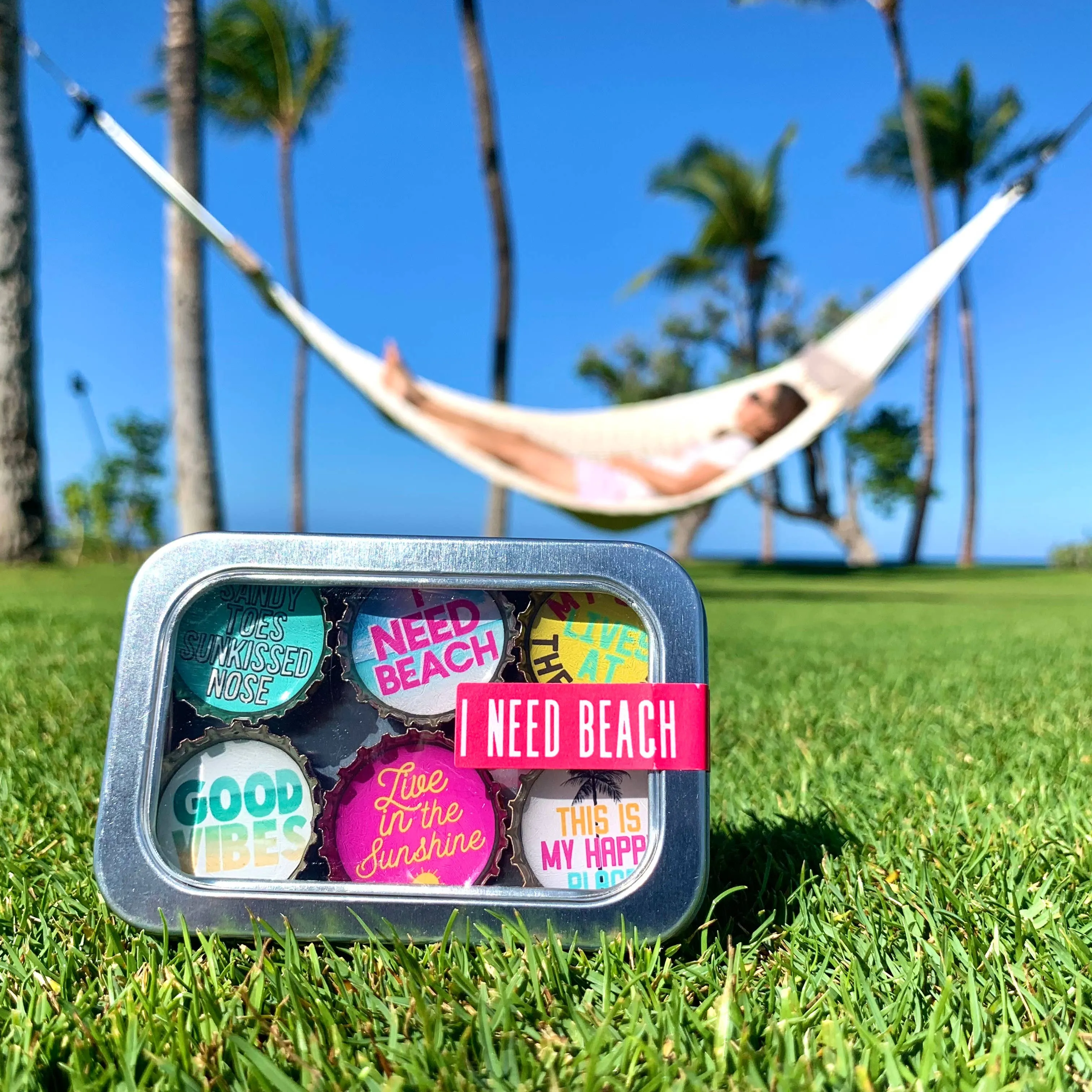 I Need Beach Magnets - Summer Decor